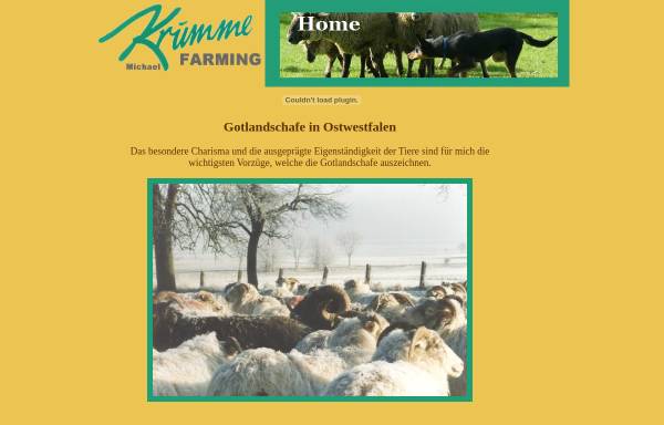 Vorschau von www.krumme-farming.de, Krumme Farming - Michael Krumme