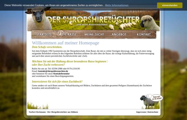 Vorschau von www.shropshirezuechter.de, Norbert Reckmann