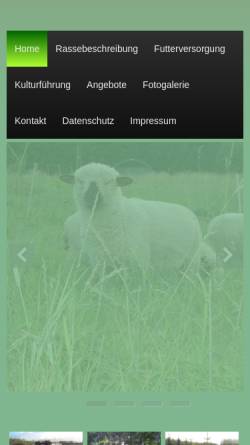 Vorschau der mobilen Webseite www.shropshireschafe-moosbachtal.de, Shropshireschafe vom Moosbachtal - Martin Kimpel