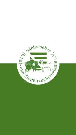 Vorschau der mobilen Webseite www.sszv.de, Sächsischer Schaf- und Ziegenzuchtverband e.V.