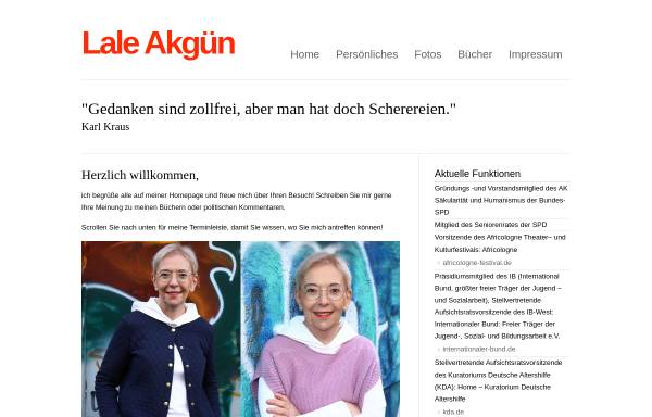 Vorschau von www.laleakguen.de, Akgün Dr., Lale