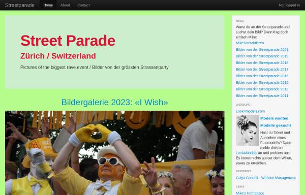 Vorschau von streetparade.pixelmix.net, Mike's Site