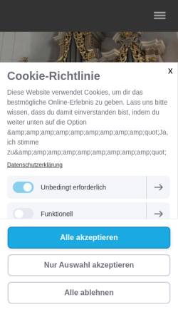 Vorschau der mobilen Webseite ursulaheim.ch, Heim, Ursula