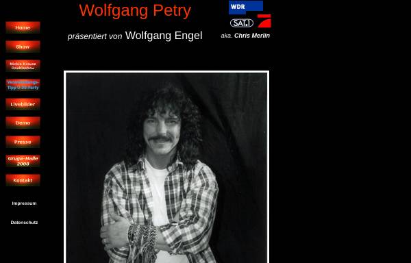 Vorschau von www.wolfgang-petry-doubleshow.de, Wolfgang Petry Doubleshow, (D) 42281 Wuppertal