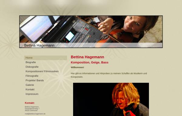 Vorschau von www.bettina-hagemann.de, Hagemann, Bettina