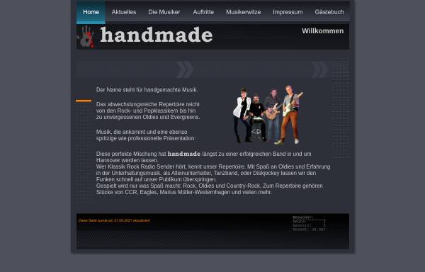 Vorschau von www.handmade-band.de, Handmade