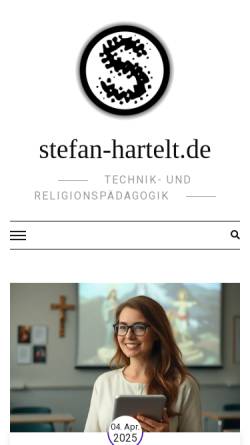 Vorschau der mobilen Webseite www.stefan-hartelt.de, Hartelt, Stefan
