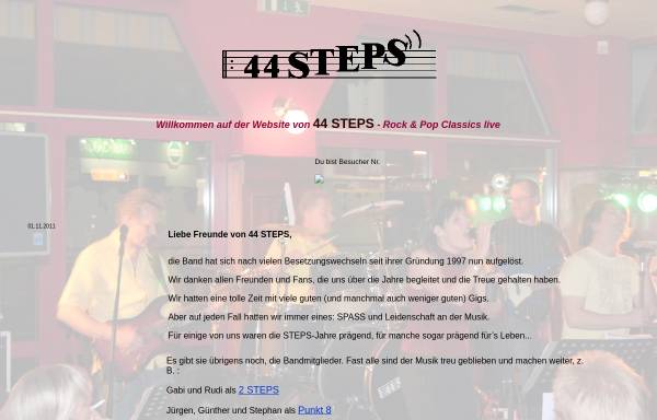 Vorschau von www.44steps.de, 44 Steps
