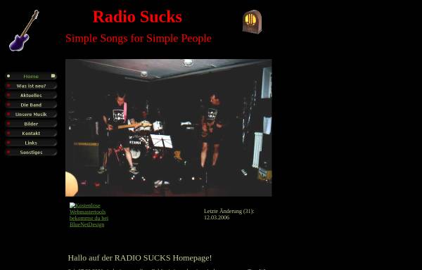 Vorschau von www.radiosucks.de, Radio Sucks