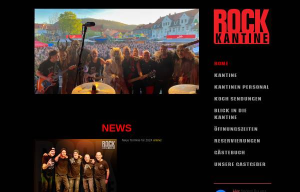Vorschau von www.rockkantine.de, Rockkantine