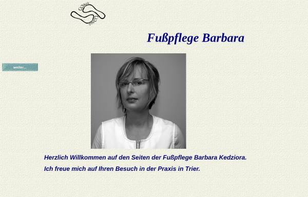 Vorschau von www.fusspflege-barbara.de, Fußpflege Barbara