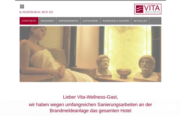 Vorschau von vita-wellness.de, Vita Massagen und Wellness