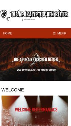 Vorschau der mobilen Webseite www.reitermania.de, Apokalyptischen Reiter, Die