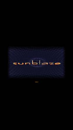Vorschau der mobilen Webseite www.sunblaze.de, Sunblaze