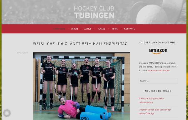 Vorschau von www.hc-tuebingen.de, Hockey Club Tübingen e.V.