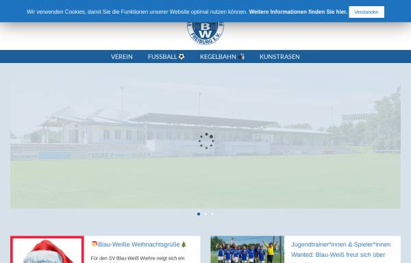 Vorschau von www.bw-wiehre.de, SV Blau-Weiss-Wiehre