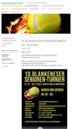 Vorschau der mobilen Webseite www.blankeneser-pfingstturnier.de, S.V.Blankenese Pfingstturnier