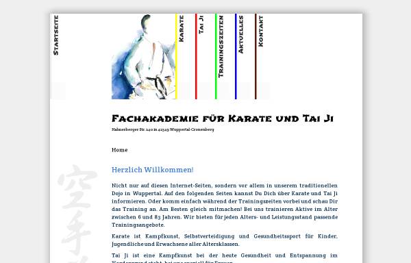 Vorschau von www.karate-wuppertal.de, Uni-Dojo Wuppertal
