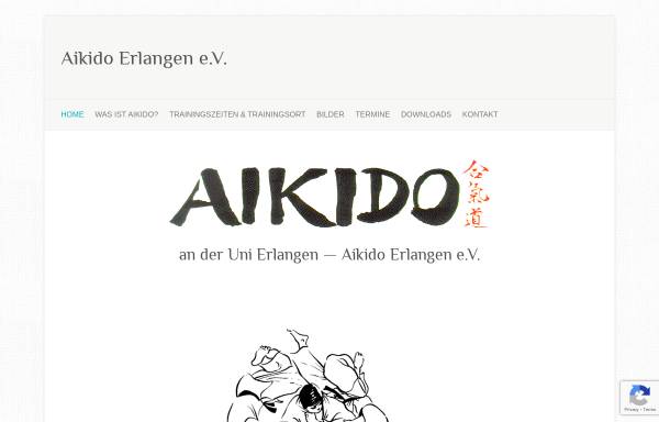 Aikido an der Uni Erlangen