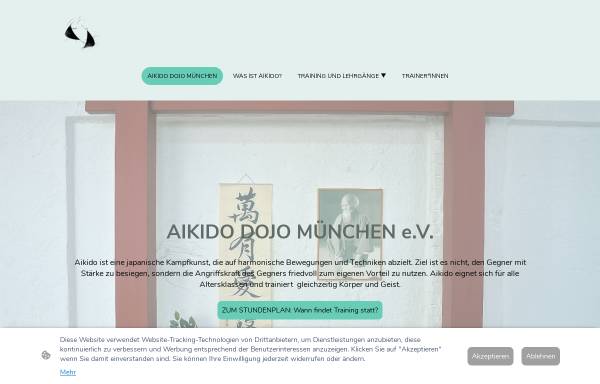 Vorschau von www.aikido-dojo-muenchen.de, Aikido Dojo München e.V.