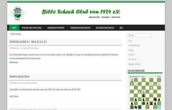 Bille Schach Club von 1924 e.V.