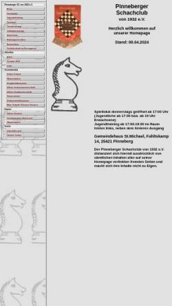 Vorschau der mobilen Webseite www.pinneberger-schachclub.de, Pinneberger Schachclub von 1932 e.V.