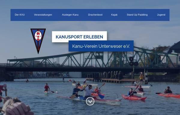 Vorschau von kvu.der-norden.de, Kanu-Verein Unterweser Bremerhaven e.V.