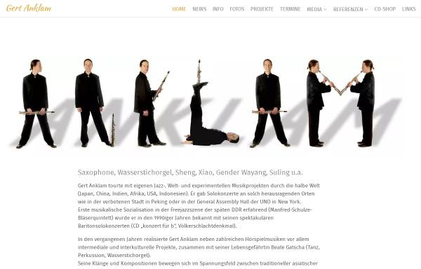 Vorschau von www.gert-anklam.de, Gert Anklam