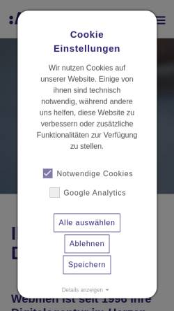 Vorschau der mobilen Webseite www.webmen.de, Djembe-Rhythmen