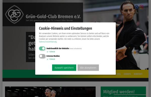 Vorschau von www.ggcbremen.de, Grün Gold Club e.V.