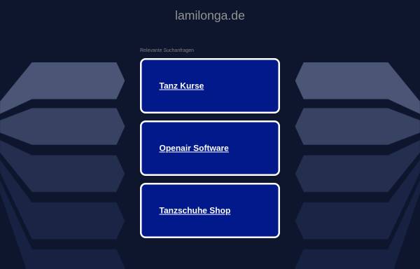 Vorschau von www.lamilonga.de, La Milonga