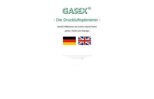 Vorschau von www.gasex.de, GASEX GmbH