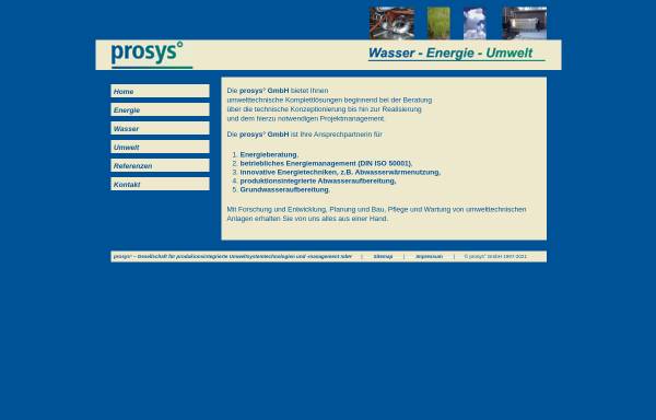 Vorschau von www.prosys-bremen.de, ProSys GmbH