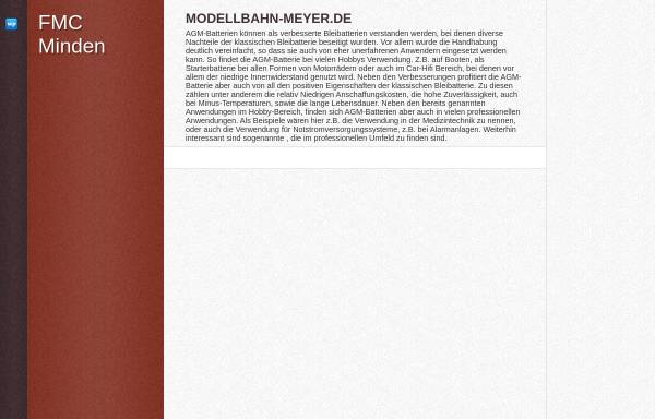 Vorschau von www.modellbahn-meyer.de, Modellbahn Meyer