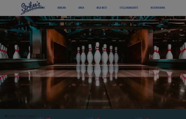 Vorschau von www.strikees.de, Strikee´s Bowling and american Sportsbar