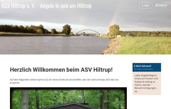 Vorschau von www.asv-hiltrup.de, Angler Sportverein Hiltrup e.V.