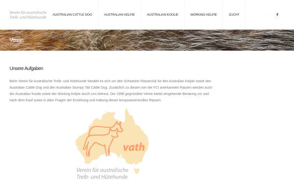 Vorschau von www.cattledog-kelpie.ch, Verein für Australische Treib und Hütehunde