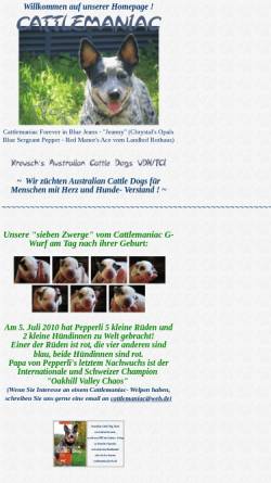 Vorschau der mobilen Webseite www.cattlemaniac.de, Kreusch's