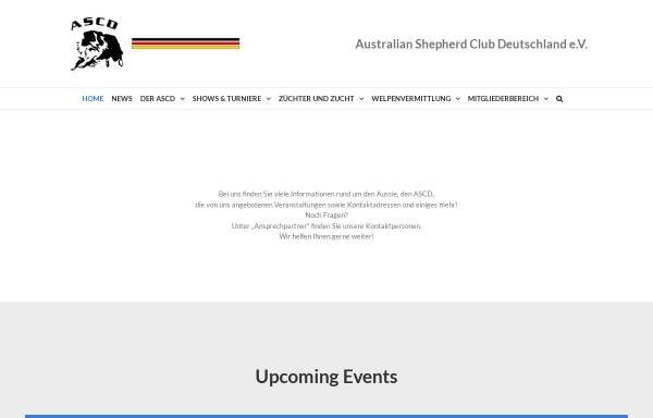 ASCD - Australian Shepherd Club Deutschland e.V.