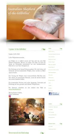 Vorschau der mobilen Webseite www.australian-shepherd.nieplitzhof.de, Of the Hillbillies