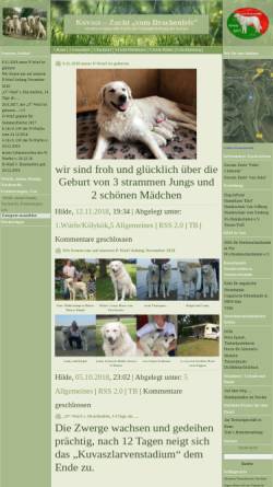Vorschau der mobilen Webseite www.kuvasz-vom-drachenfels.de, Vom Drachenfels