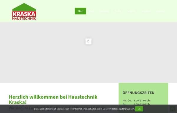 Vorschau von www.haustechnik-kraska.de, Haustechnik Kraska