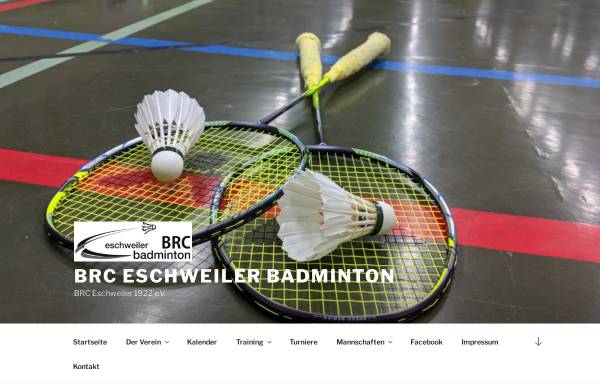 Vorschau von www.brc-eschweiler.de, Badminton- und Rollsportclub Eschweiler 1922 e.V.