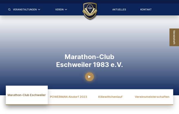 Vorschau von www.mc-eschweiler.de, Marathon Club Eschweiler 1983 e.V.