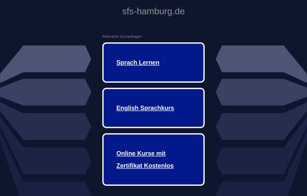 Vorschau von www.sfs-hamburg.de, Staatliche Fremdsprachenschule