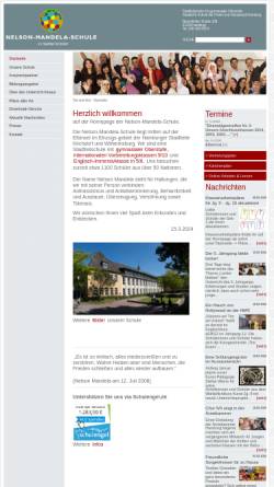 Vorschau der mobilen Webseite www.gskirchdorf.de, Gesamtschule Kirchdorf