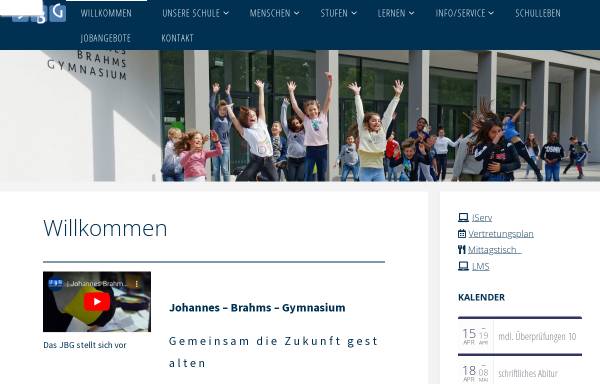 Vorschau von www.jbg-hamburg.de, Johannes-Brahms-Gymnasium