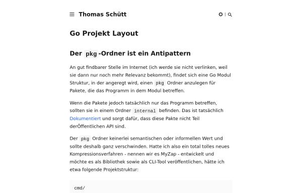 Vorschau von www.thomas-schuett.de, Thomas Schütt