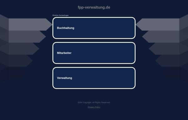 Vorschau von www.fpp-verwaltung.de, FPP Verwaltung von Wohneigentum GmbH