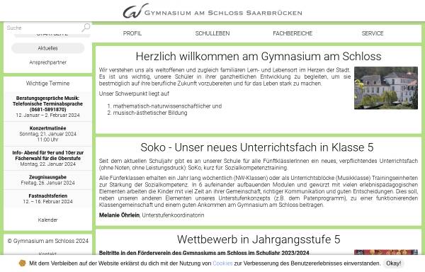 Vorschau von www.gymnasium-am-schloss.de, Gymnasium am Schloss